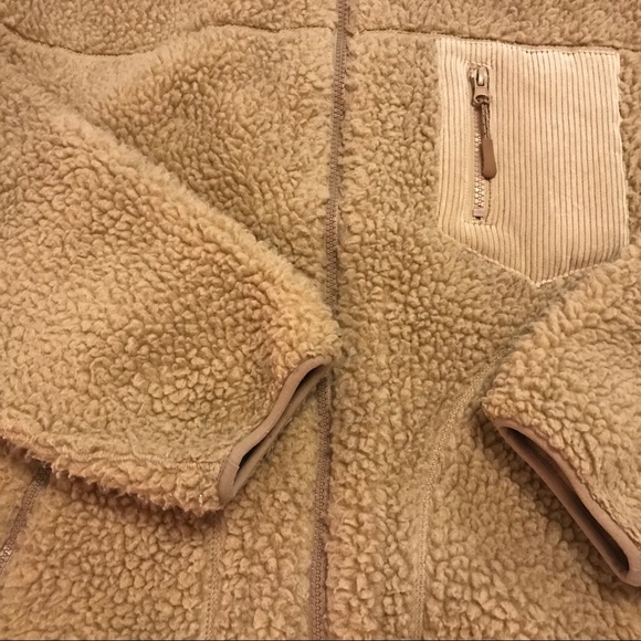 Chestnut brown Teddy Zip Up - Picture 2 of 4